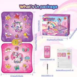 Unicorn Dance Mat Set