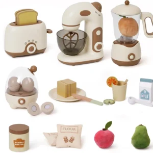 Wooden Kids Kitchen Set