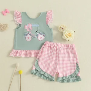 Adorable Infant Girl s Summer Ensemble