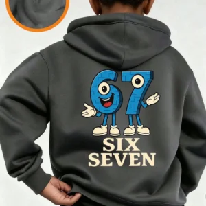 Kids Graphic Fleece Hoodie