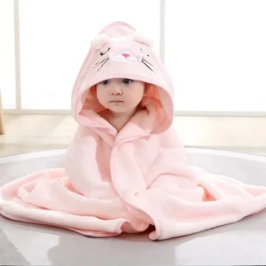 Cartoon baby bath towel,