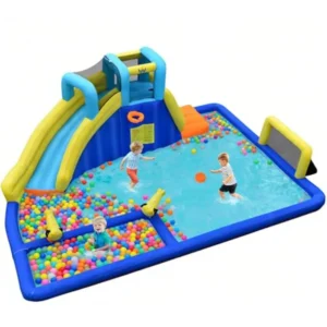 Inflatable Water Slide 17x12FT Giant Outdoor Waterslide Park