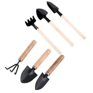 3Pcs Shovel Rake Spade Set Small Rake Shovel Spade Multifunction Garden Tool Sets