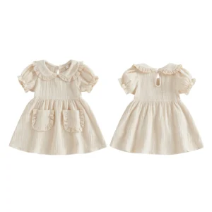 - Lightweight Cotton Dress for Playdates and shopping