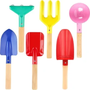 6Pcs Kids Gardening & Beach Sand Toys Set
