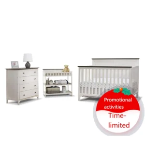 Time-limitedFurniture Farmhouse 3-Piece Nursery Set