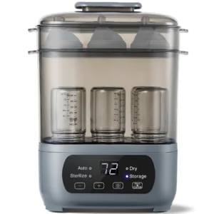 4-in-1 72H Storage, 30-Min Dry, 6 Bottles + Accessories,