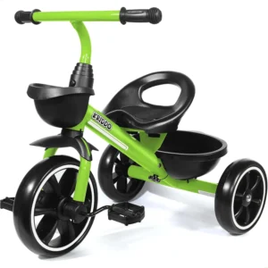 Tricycle for Toddlers Age 2-5 Years, Green Kids Trike Gift for 2.5 to 4 Year Olds