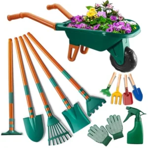Gardening Set- Gardening Tools Wheelbarrow Set