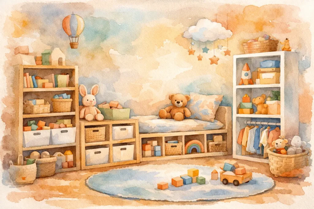 Kids Room Storage Furniture That Works